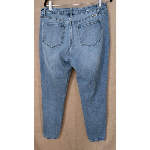 KanCan Jeans Juniors Size 13/30 Skinny Stretch Mid Rise Distressed Denim Classic - Picture 3 of 8